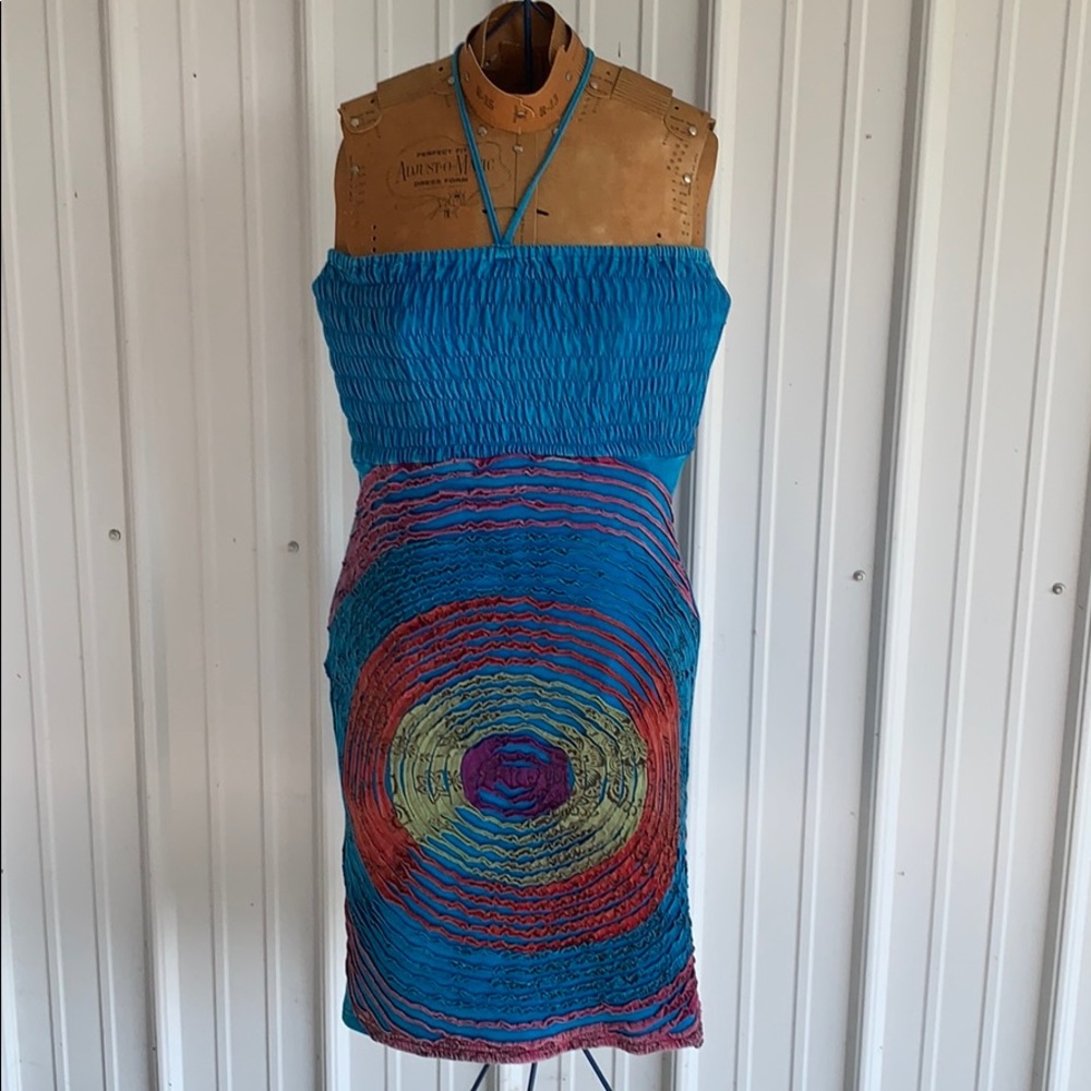 Cotton tube top dress
